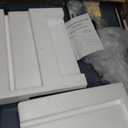 36"x24" Stove Backsplash, Stainless Steel Range Backsplash with Storage Shelf & Hooks - Easy Install Kitchen Splash Guard Wall Panel
