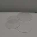 5pcs Round Acrylic Discs 5 Acrylic Circle Blanks for DIY Crafts Office Signs Home Decor and Table Decorations