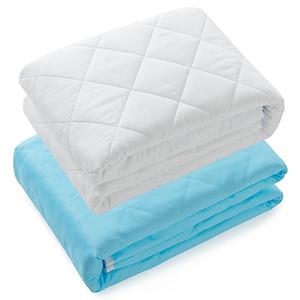 KANECH 44"x52" (2 Pack) Large Waterproof Washable Bed Pads for Kids, Adults , Elderly & Pets, Waterproof Mattress Protector & Reusable Bedwetting Incontinence Pads for Bed, Sofa ,Couch ,Floor