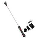 Rechargeable Livestock ProdWaterproof Electric Cattle ProdDrive Animals Without Harming Hot Shot Cattle Prod2200MAH Ultra-Long StandbyBendable Cattle Prod for Dog Cow Pig Sheep(Total 34 INCH)