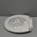 Toilet Seat with Toddler Seat, Potty Training Toilet Seat Round 2 in 1 Soft Close Quiet No Slapping, Magnetic Absorption, Easy to Install and Clean,White