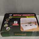 Scratch-Resistant Acrylic Turtle Tank (15.711.810 Inch) with Water Filter - Durable Reptile Habitat for Aquatic/Terrestrial Pets, Baby Turtles & Fish | Anti-Scratch Clear Terrarium Aquarium Combo