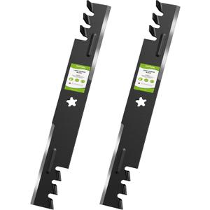 403107 532403107 Lawn Mower Blade Gator for Husqvarna 46 inch YTH22V46 Z246 RZ4623 YTA22V46 YTH21K46 Craftsman AYP Zero Turn Riding Mower, High Lift 5-Star Mulching Mower Blade, 2 Pack