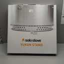 Solo Stove Yukon Stand - Durable 304 Stainless Steel, Heat-Resistant, Portable Elevated Fire Pit Accessory for Safe Use on Decks and Camping - Ideal for Smokeless Fire Pits and Outdoor Fireplaces (Yukon - Size: 27")