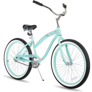 JOYSTAR 20" 24" 26" Beach Cruiser Bike for Girls, Boys, Mens and Womens, Single Speed Kids Cruiser Bikes with Coaster Brake, Multiple Colors