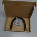 304 Stainless & Rubber Cushioned Heavy Duty Conduit clips,Pipe Clamps (4 Pack - 3.5 in (100 MM)