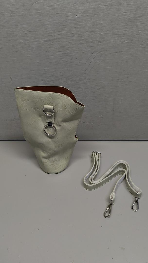 Thermos Cup Cover, Protective Sleeve, Anti-Drop and Anti-Scald, Leather Strap, Handle, Water Cup, Hand-Carried One-Shoulder Cross-Body Size, Color Mint