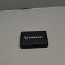 DARKFANG 1450 Lumen Tactical Flashlight with Green Laser Beam Combo, Low Profile Design Rechargeable Weapon Light for Picatinny Rail (Black)