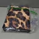Leopard Print Car Windshield Sun Shade Foldable UV Ray Sun Visor Protector Sunshade to Keep Your Vehicle Cool (51" x 27")