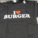 I Love Burger T-Shirt, Medium