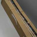 Linear Shower Drain, Shower Drain 18 inch with Removable Grate Cover,304 Stainless Steel, Shower Drain with Hair Catcher and Leveling Feet,Matte Black