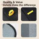 Pet Hair Removal Glove for Cats & Dogs, New Upgraded Electrostatic Pet Hair Gloves, Reusable Pet Hair Remover Tool for Clothing, Couch, Carpet, Car Seat