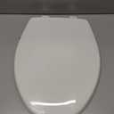 Mayfair Caswell Modern Slow Close Toilet Seat, Durable Plastic, Elongated, White