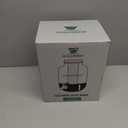 Cold Brew Coffee Maker, 1 Gallon Iced Coffee Maker With Stainless Steel Filter, Heavy Duty Glass Cold Brew Pitcher With Stainless Steel Spigot, Mason Jar Cold Brew Coffee Maker Fast Iced Tea Maker