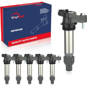 Ignition Coil Pack Set of 6, UF569 Ignition Coil for for GMC Acadia for Buick Enclave for Chevy Traverse Impala Camaro Equinox for Cadillac SRX CTS for Suzuki XL7 for Saturn Vue 3.6L 3.0L 3.2L