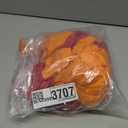 Halloween Costume for Women, Brown Bob Wig, Long Sleeve Turtleneck Crop Top, Skater Skirt (Medium, Orange)