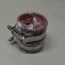 3.0" ID Silicone Hump Hose Coupler with 2 Tension Heavy-Duty Clamp,High Temp 4-Ply Reinforced 5MM Wall 4.0" Length (Qty 1) For Pipes Connecting