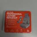 Leather & Vinyl Repair Kit  Liquid Repair Compound with Filler Paste, Color Mixing Paints, Backing Fabric, Sandpaper  for Car Seats, Boats, Dashboards, Upholstery, Furniture, Jackets