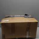 downluxe Queen Size Pillows Set of 4  Premium Down Alternative Bed Pillows for Back, Side & Stomach Sleepers, White (Horizontal Stripes)