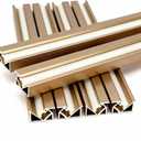 JARBIH 3.3ft/1M LED Recessed Aluminum Profiles,YW Shape 45º Oblique Beam, 6 Packs