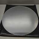 16'' Round Wall Mirror Sheet Self Adhesive, Non Glass, High Clear Acrylic Circle Mirror Decorative for Wall, Bathroom, Bedroom, Door, Deocr