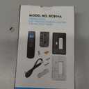 Upgrade Gas Fireplace Remote Control Kit, Millivolt Gas Valve Fireplaces and Stoves LCD Screen with Thermostatic, Compatible with Skytech, Majestic, Ambient, monessen, Vermont, etc