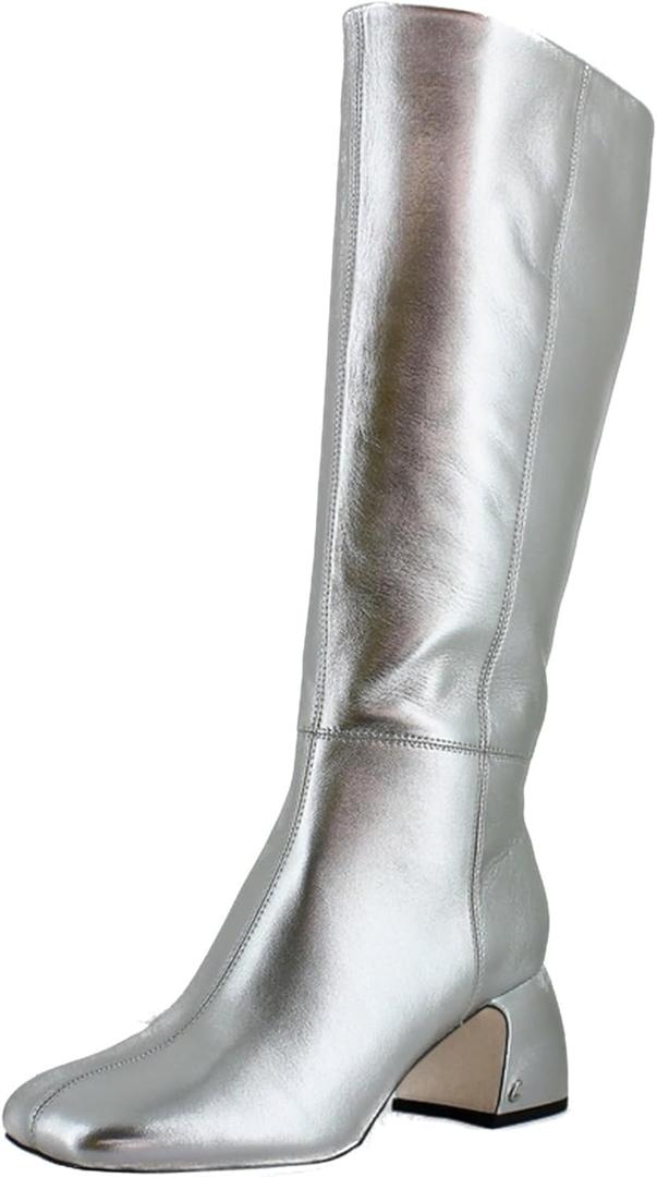 Circus NY by Sam Edelman womens Oaklyn (7.5, Soft Silver Wide Calf)