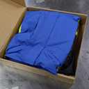 DPSAFETY Hi Vis Safety rain Jacket，Reflective Class 3 Rain coat with Inner Mesh Lining and Pockets High Visibility Waterproof work Rain Suits for men&women（Blue, 4XL/ 5XL）