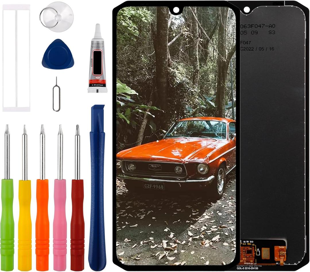 [New] Duotipa LCD Display Screen Digitizer Assembly Replacement for Doogee S98 6.3" with Technical Repair Tools Kit-Black