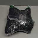 Black Bathroom Rug, Waffle Bath Mat Non Slip Washable Super Absorbent Quick Dry Boho Farmhouse Bathroom Decor, 30"x20" Black (1'8" x 2'6" (Rectangular))