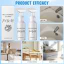 Cuoct 2Pcs R & W Multi Purpose Cleaner, Multi Purpose Cleaner,All-purpose Rinse-free Cleaning Spray,Multipurpose Bathroom Foam Cleaner