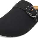 Soda Trisha ~ Women Buckle Strap Slip-On Flatform Mule
