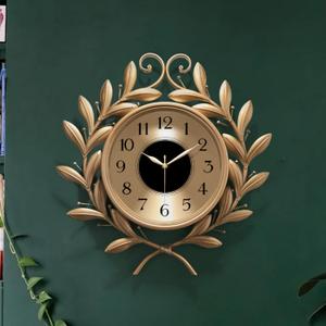 Decorative Vintage Wall Clocks 17" Silent Retro Rustic Battery Operated, Medium