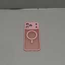 MOCCA Magnetic for iPhone 17 Pro Max Case, (Compatible with Magsafe) (16FT Military Grade Protection) Full Camera Protection Anti-Fingerprint Slim Translucent Matte Phone Cover 6.9",Pink