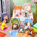 15 Set Welcome Back to School Gifts for Students Teachers Stuffed Animals Bulk Mini First Day of School Plush Animals with Card Small Stuffed Doll Tiny Keychain Classroom Gift Party Favors