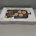 Chefman XL Electric Griddle with Removable Temperature Control, Immersible Flat Top Grill, Burger, Eggs, Pancake Griddle, Nonstick Extra Large Cooking Surface, Slide Out Drip Tray, 10 x 20 Inch