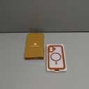 Miracase for iPhone 17 Case 6.3'', Full-Body Military Grade Drop Protection Outdoor Phone case with Built-in Glass Screen &Camera Control,Easy Installation,No Gap,Compatible with MagSafe, Orange