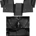 All Weather Floor Mats for 2022-2024 Ford Transit (All Models w/Vinyl Floors) Floor Mats Replacement for Ford Transit Accessories Guard Odorless Floor Liner