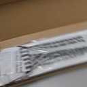 LazBlinds Cordless Cellular Shades, No Tools No Drill Blackout Honeycomb Shades Pleated Blinds for Windows, 29'' W x 72'' H, Silver White