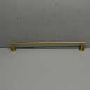 JQK Bath Towel Bar, 27 Inch Brushed Light Gold Towel Rack Bathroom, 304 Stainless Steel Thicken 0.8mm Towel Holder Wall Mount, Useable Length 24 Inch, TB110L24-BG