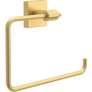 Franklin Brass Maxted (1-Pack) Hand Towel Ring Modern Gold Holder for Wall Mount Square Hanger for Kitchen, Bathroom Accessories MAX46-MG