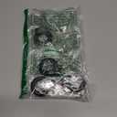 SPGUARD for AirTag Holder Case with Keychain, Air Tags-4 Pack for Apple Air Tag Holder with Wire Cable Lock Key Ring Chain Air Tagholder Accessories for GPS Item Tracker Kids,Keys,Luggage (Black)