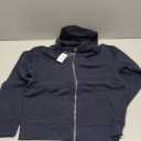 The Children's Place Uniform Fleece Zip Up Hoodie Size Large, Navy 