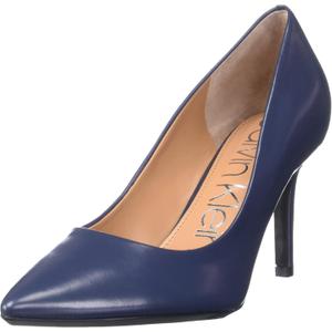 Calvin Klein Womens Gayle (8, Navy Leather)