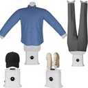 2026 Upgraded Automatic Ironing Machine, Hands-Free Wrinkle Remover for Shirts, Pants, Jackets and Shoes, Inflatable Shirt Ironing Machine for Apartments and Business Travel, Gentle On All Fabrics