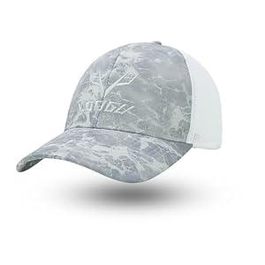 LOOGU Fishing Hat Mesh Back for Men Women Adjustable Baseball Trucker Cap Snapback Hats