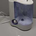 Vicks Warm Mist Humidifier Filter-Free 1-Gal Tank, Auto Shut-Off, Night Light, VapoPad and VapoSteam Compatible (White)