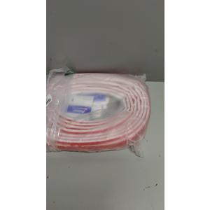 White Rubber Weather Stripping Door Seal Strip, D Shape Door Weather Seal Strip, SelfAdhesive Soundproofing Frame Insulation Tape for Doors Frame/Window Seal,Blocks Cold Drafts Noise