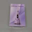 Bikini Trimmer for Women - Painless Waterproof Electric Razor Remover Foil Shaver for Leg, Body, Armpit & Facial Hair, Cordless with Ceramic Blade,USB Charging Dock, Travel Size, Gifts for Her, Purple