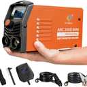 HITBOX Mini 2 IN 1 Welding Machine 140A 110V/220V Dual Voltage Stick/Lift Tig Welder Machine Portable Handheld with Collaborative Control with Hot Start Arc Force Anti-Stick LED Digital Display